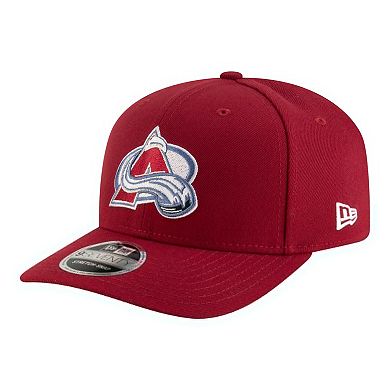 Men's New Era Burgundy Colorado Avalanche 9SEVENTY Stretch-Snap Adjustable Hat