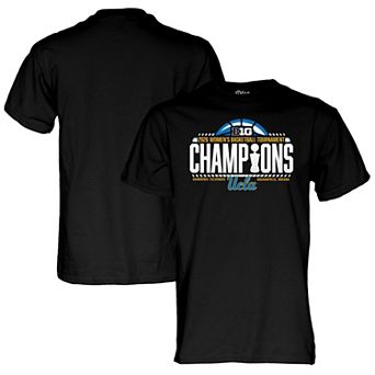 Unisex Blue 84 Black UCLA Bruins 2026 Big Ten Women's Basketball Tournament Champions Locker Room T-Shirt