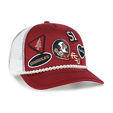 Men's '47 Garnet/White Florida State Seminoles Rally On Hitch Adjustable Hat