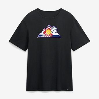 Men's Fanatics Black Colorado Rockies Alternate Logo Legacy T-Shirt