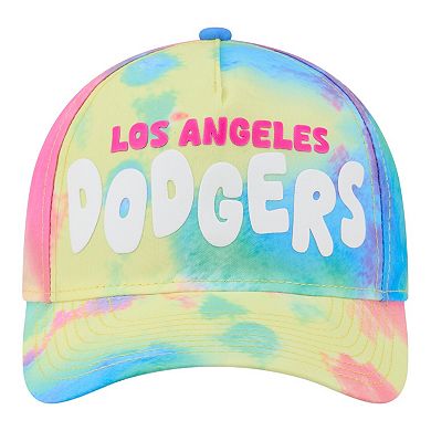 Toddler New Era Los Angeles Dodgers Tie Dye M-Crown A-Frame 9FORTY Adjustable Hat
