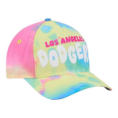 Toddler New Era Los Angeles Dodgers Tie Dye M-Crown A-Frame 9FORTY Adjustable Hat