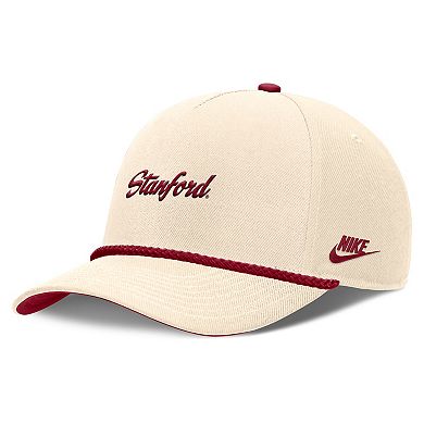 Unisex Nike Natural Stanford Cardinal Legacy Vintage Rope Rise Adjustable Hat