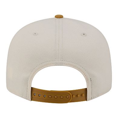 Men's New Era Cream/Tan Brooklyn Nets Two-Tone Color Pack 9FIFTY Snapback Hat