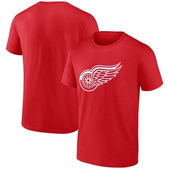 Men's Logo Athletic Red Detroit Red Wings Essential T-Shirt