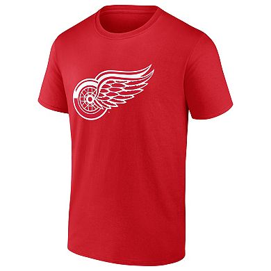 Men's Logo Athletic Red Detroit Red Wings Essential T-Shirt