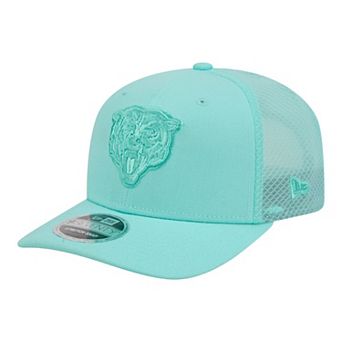Men's New Era Mint Chicago Bears Color Pack 9SEVENTY Adjustable Hat