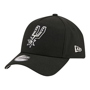 Youth New Era Black San Antonio Spurs 9FORTY A-Frame Adjustable Hat