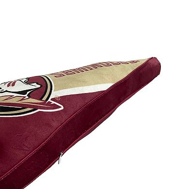 Pegasus Florida State Seminoles Half Stripe Pennant Pillow