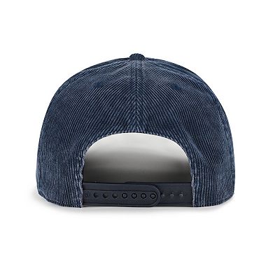 Men's '47 Navy Michigan Wolverines Reclaim Snow Wash Corduroy Hitch Adjustable Hat