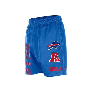 Men's New Era Royal Buffalo Bills Match Shorts