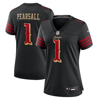 Women's Nike Ricky Pearsall Black San Francisco 49ers Rivalries Collection Game Jersey