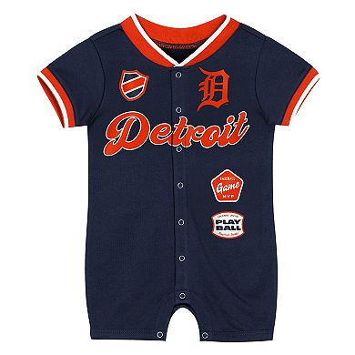 Infant Outerstuff Navy Detroit Tigers Pinch Coverall