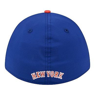 Men's New Era Royal/Orange New York Mets Rope M-Crown A-Frame 39THIRTY Flex Hat
