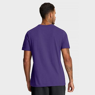 Men's Nike Purple Minnesota Vikings Essential Logo T-Shirt