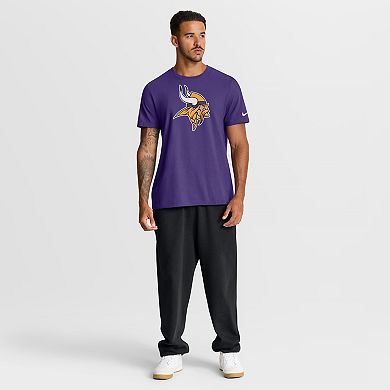 Men's Nike Purple Minnesota Vikings Essential Logo T-Shirt