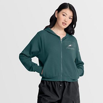 Women's Nike Midnight Green Philadelphia Eagles Primetime Full-Zip Hoodie