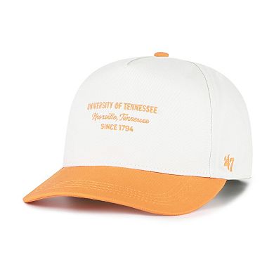 Men's '47 White Tennessee Volunteers Contemporary Basics Two-Tone Hitch Adjustable Hat