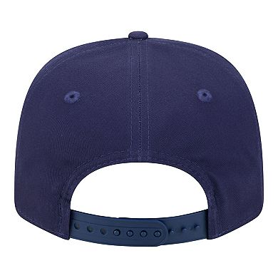 Men's New Era Navy Navy Midshipmen Wordmark Rope 9SEVENTY Stretch-Snap Hat