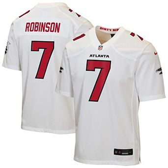 Youth Nike Bijan Robinson White Atlanta Falcons Game Jersey