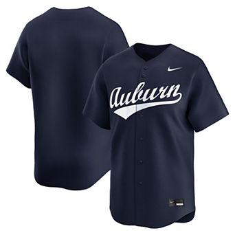 Men's Nike Navy Auburn Tigers Alternate Limited Baseball Jersey