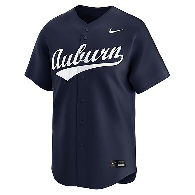 Men's Nike Navy Auburn Tigers Alternate Limited Baseball Jersey