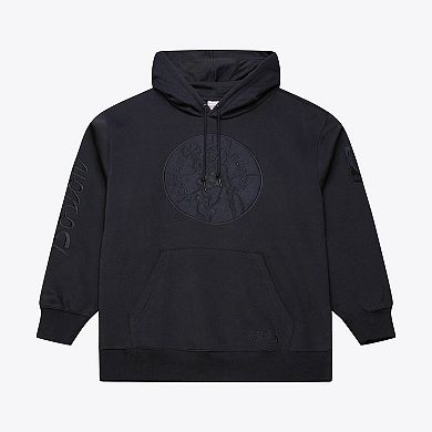 Men's Mitchell & Ness Black Boston Celtics Phantom Fleece Hoodie