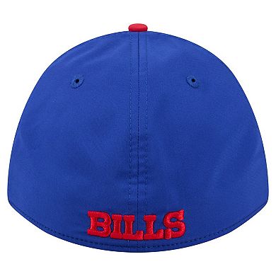 Men's Royal/Red Buffalo Bills Rope M-Crown A-Frame 39THIRTY Flex Hat