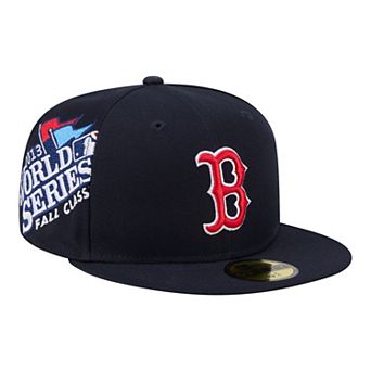 Men's New Era Navy Boston Red Sox Hidden Hit 59FIFTY Fitted Hat