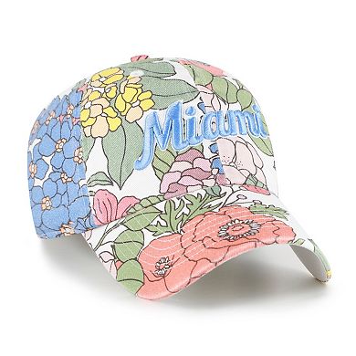 Women's '47 Miami Hurricanes Florentina Clean Up Adjustable Hat