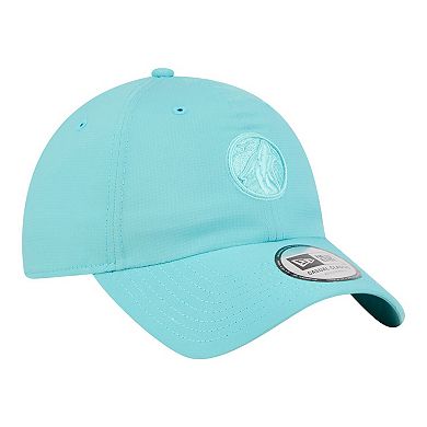 Unisex New Era Turquoise Minnesota Timberwolves Color Pack Ripstop Casual Classic Adjustable Hat