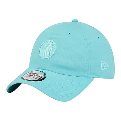 Unisex New Era Turquoise Minnesota Timberwolves Color Pack Ripstop Casual Classic Adjustable Hat