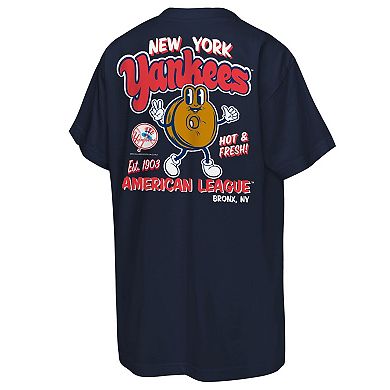 Youth Mitchell & Ness Navy New York Yankees Cooperstown Concession T-Shirt