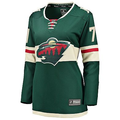 Women's Fanatics Nick Foligno Green Minnesota Wild Home Breakaway Jersey