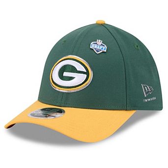 Men's New Era Green/Gold Green Bay Packers 2026 NFL Draft 39THIRTY M-Crown Flex Hat