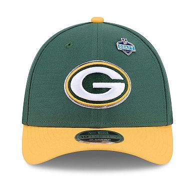 Men's New Era Green/Gold Green Bay Packers 2026 NFL Draft 39THIRTY M-Crown Flex Hat