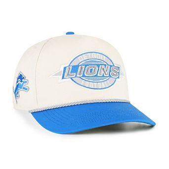 Men's '47 Natural Detroit Lions Frame Out Two Tone Hitch Adjustable Hat