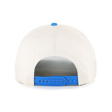 Men's '47 Natural Detroit Lions Frame Out Two Tone Hitch Adjustable Hat