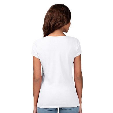 Women's Starter White Tennessee Titans Endzone T-Shirt