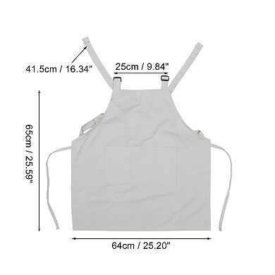 1 Set Children Kitchen Apron with Headband, Cotton Apron, Large Waterproof Aprons