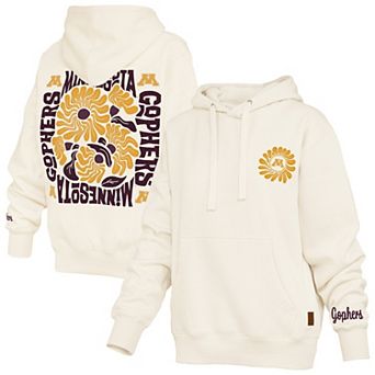 Women's Pressbox Cream Minnesota Golden Gophers Elena Janise Hoodie
