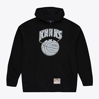Men's Mitchell & Ness Black New York Knicks Chrome Hoodie