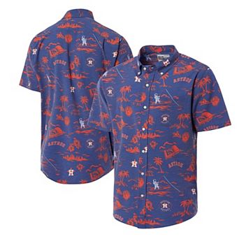 Men's Reyn Spooner Navy Houston Astros Kekai Button-Down Shirt