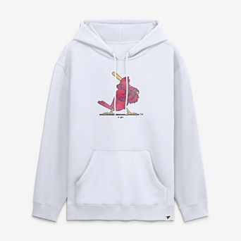Men's Fanatics White St. Louis Cardinals Heritage Hoodie