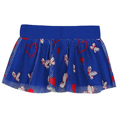 "Girls Infant Outerstuff Chicago Cubs Bodysuit, Headband & Skirt Set"