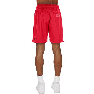 Men's New Era Scarlet San Francisco 49ers Match Shorts