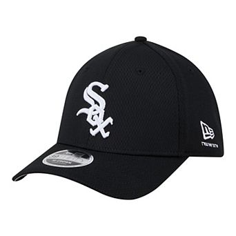 Men's New Era Black Chicago White Sox Dash 39THIRTY Flex Hat