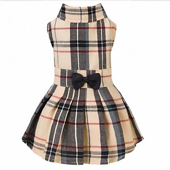 CONSTR Plaid Dog Dress