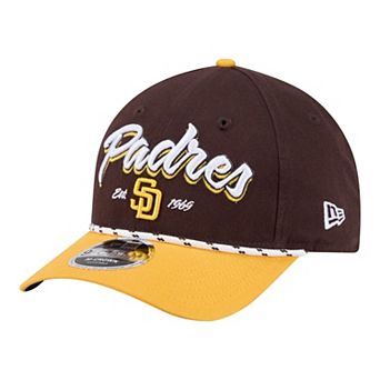 Men's New Era Brown/Gold San Diego Padres Team Loyal 9FORTY M-Crown Adjustable Hat