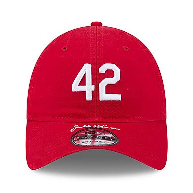 Youth New Era Red Philadelphia Phillies 2026 Jackie Robinson Day 9TWENTY Adjustable Hat